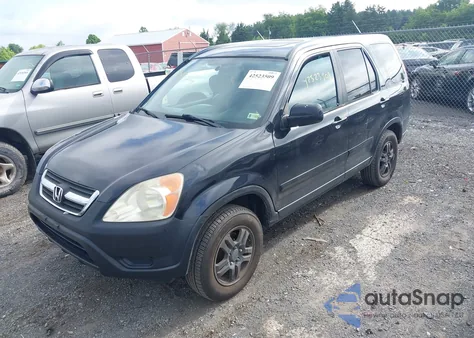 2003 Honda Cr-V Ex from USA, damaged, VIN SHSRD788X3U105853